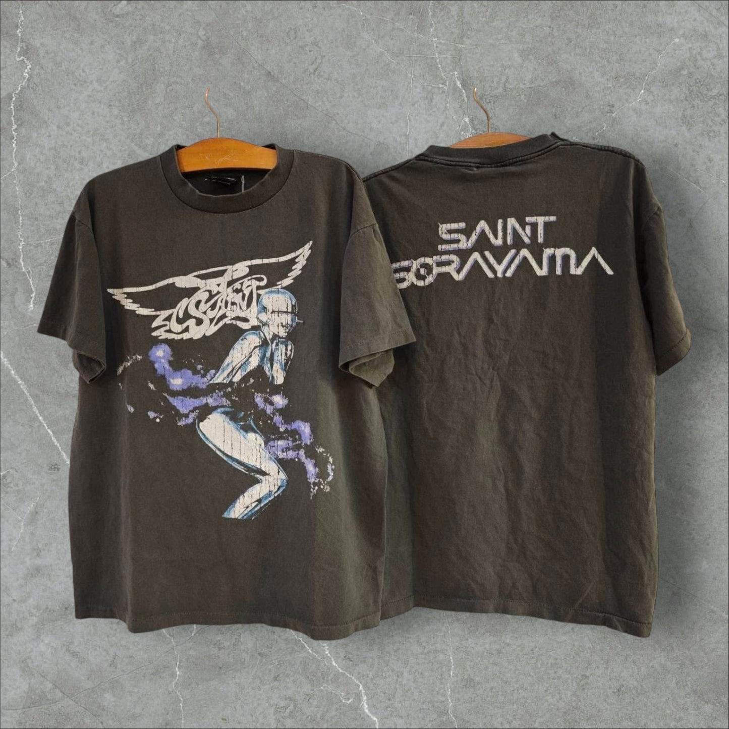 Saint Michael x Hajime Sorayama Tee