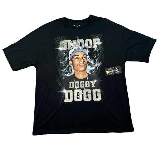 Snoop Doggy Dogg NWT Dogg Supply Rap Tee Hip-Hop Mens Large Black T-Shirt