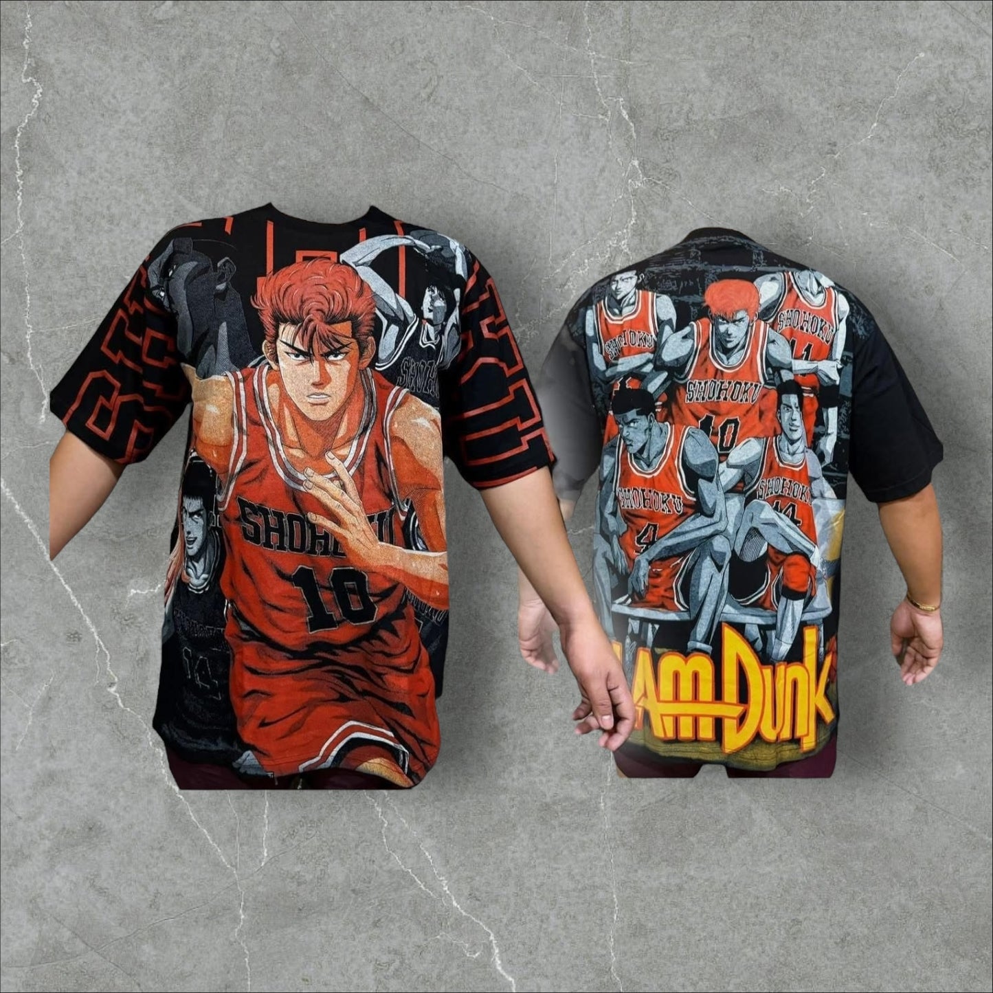 Slam Dunk Shohoku Manga Anime AOP Tee