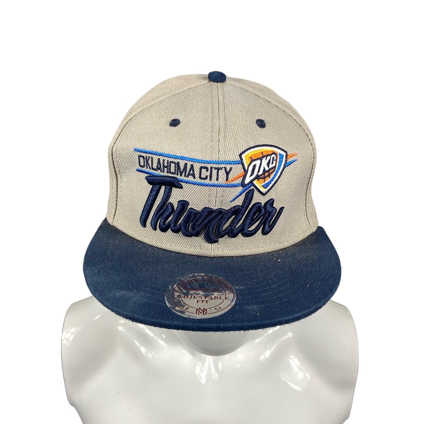 Oklahoma City Thunder NBA Hardwood Classics Mitchell & Ness New Snapback Hat