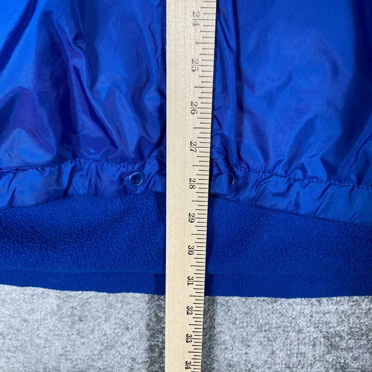 (XL) Vintage Nike Fleece Lined Windbreaker Rain Coat Jacket
