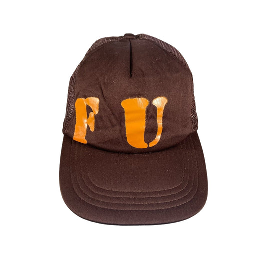 "F U" Spray Paint Graffiti Vintage One Size Fits All Snapback Trucker Hat