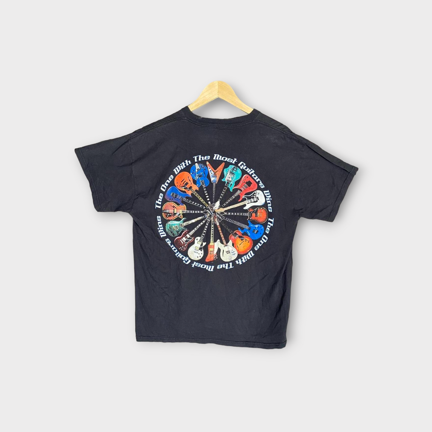 (L) Guitar Wheel Rock Vintage T-Shirt